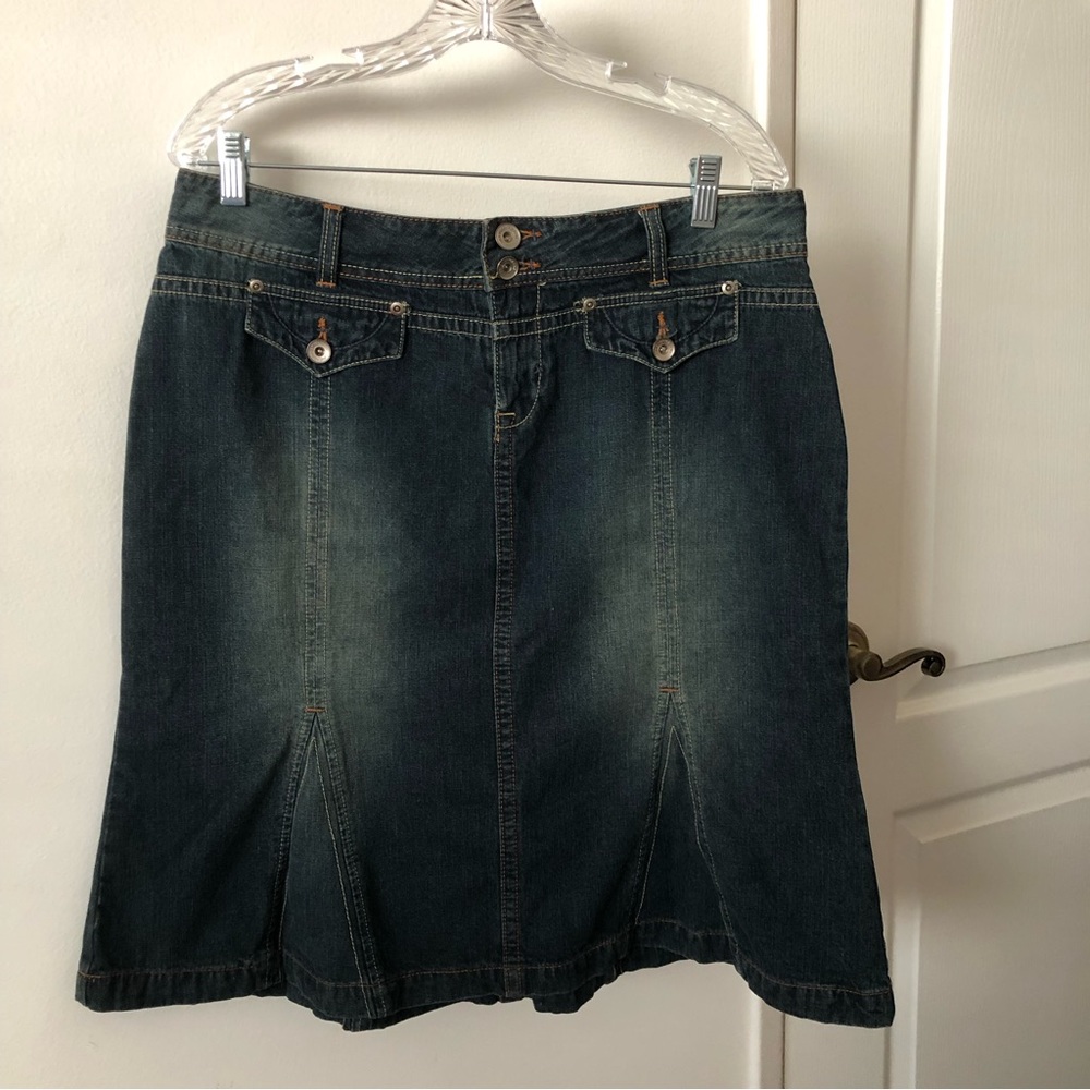 Union Bay Size 13 Jean Skirt